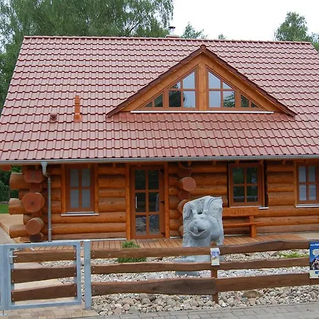 Naturstamm Ferienhaus Trassenheide Exterior photo