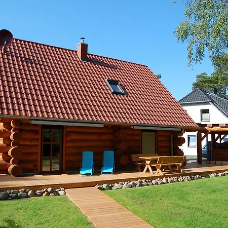 Naturstamm Ferienhaus Trassenheide Exterior photo